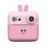 Set camera instantanee pentru copii, flippy, ecran hd 2.4&#039;&#039;, 24mp, 720p video, 1200 mah, cu functie de printare alb-negru, cablu usb-c, bluetooth, com