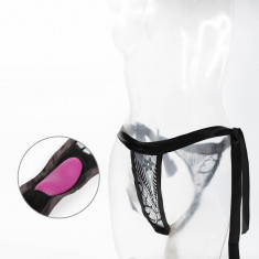 Edeny Violet - Bikini cu Vibrator Controlat prin Aplicație, 9,1 cm