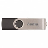 Memorie USB Hama Rotate 104302, 64GB, USB 2.0, Negru, 64 GB