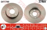 Disc frana FIAT CROMA (154) (1985 - 1996) TRW DF1790