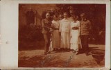 HST P557 Poză medic militar austro-ungar și surori medicale