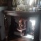 consola stil, lemn masiv