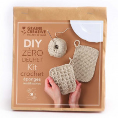 Graine Creative trusa de crosetat DIY Kit - Reusable Sponges