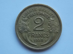 2 FRANCS 1939 FRANTA foto