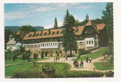 RC16 -Carte Postala - Borsec , Pavilionul central, circulata 1975 foto