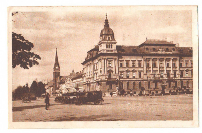 SV * Arad * PALATUL CENARD * 1946 * Centrul * masini de epoca * animatie