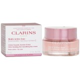 Cremă de zi Clarins Multi Active Dry Skin Formula NOUĂ Cremă de față pentru strălucire și netezirea ridurilor pentru piele uscată 50 ml
