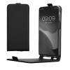 Husa Kwmobile pentru Samsung Galaxy A15 5G, Negru, Piele ecologica, KWM000021OM001C, Silicon