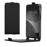 Husa Kwmobile pentru Samsung Galaxy A15 5G, Negru, Piele ecologica, KWM000021OM001C, Silicon