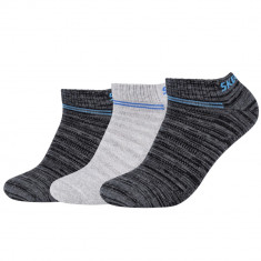 șosete Skechers 3PPK Mesh Ventilation Socks SK43022-9703 gri foto