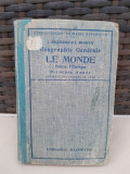 F. Gallouedec Geographie Generale Le Monde (1921)