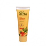 Pasta de Dinti pentru Copii cu Aroma de Capsuni si Morcovi 75 mililitri Ecodenta