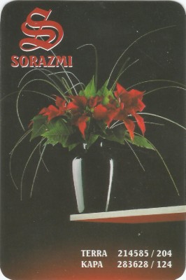 Romania, Sorazmi, calendar de buzunar, 2004 foto
