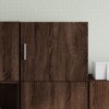 VidaXL Dulap de perete, stejar maro, 45x42,5x40 cm, lemn prelucrat 846109