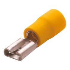 Papuc auto mama 4.0-6.0mm2 0.8x6.35mm izolat /galben Safak FE-5638