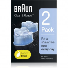 Braun CCR Refill LemonFresh reumple pentru statie de epurare cu parfum Lemon Fresh 2 buc