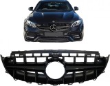 Grila centrala Mercedes E-Class W213/S213/C238/A238 E63 negru cu camera 360