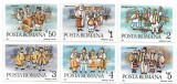 Romania (452) - Obiceiuri folclorice romanesti de Anul Nou, 1986, serie neobliterata