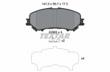 Set placute frana TEXTAR 2206503