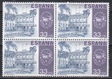 Spania 1982 - Expozitia filatelica hispano-americană ESPAMER 82, Bloc de 4, MNH, Nestampilat