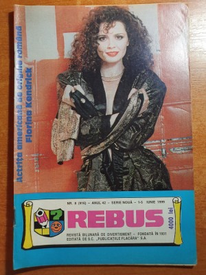 revista rebus 1-5 iunie 1999 foto