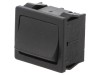 Comutator Basculant DPDT ON-OFF 6A 250V Negru IP40