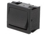 Comutator Basculant DPDT ON-OFF 6A 250V Negru IP40