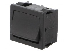 Comutator Basculant DPDT ON-OFF 6A 250V Negru IP40