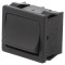 Comutator Basculant DPDT ON-OFF 6A 250V Negru IP40