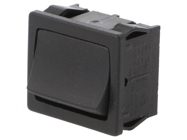 Comutator Basculant DPDT ON-OFF 6A 250V Negru IP40