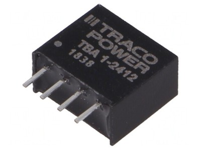 Convertor DC/DC 1W 12V 80mA foto