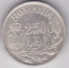 Romania 25000 lei 1946 FUM, Argint