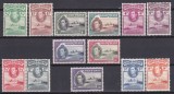 DB1 Colonii Gold Coast 1937 KGVI Castel in Accra 11 v. MH + 2 v. ( 5 Sh si 10 Sh. ) MNH 2 poze, Nestampilat