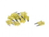 Set 10 Sigurante Mini Auto 30A cu LED, 11mm