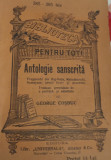 ANTOLOGIE SANSCRITA GEORGE COSBUC BIBLOTECA PENTRU TOTI NR 285 285 BIS