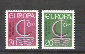 Germany 1966 Europa CEPT, MNH AC.076 foto