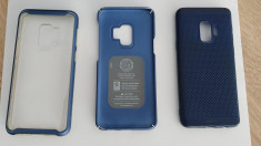 Samsung Galaxy S9, Dual SIM, 64GB, 4G, Blue + accesorii, garantie inca 10 luni foto