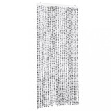 Cumpara ieftin vidaXLPerdea pentru insecte gri deschis si gri inchis90x200cm chenille