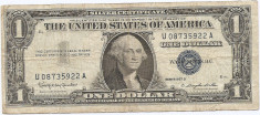 Statele Unite (SUA) 1 Dolar 1957 B - (Serie-08735922) P-419 foto