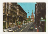 FS4 - Carte Postala - ITALIA - Milano, Via Dante, circulata 1970, Fotografie