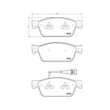 Brembo set placute frana, frana disc Prime Line