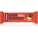 Bombus Raw Energy bară de fructe aroma Mango &amp; Cashew 50 g