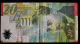 M1 - Bancnota foarte veche - Israel - 20 new sheqalim