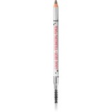 Benefit Gimme Brow+ Volumizing Pencil creion pentru spr&acirc;ncene rezistent la apă pentru volum culoare 3,5 Neutral Medium Brown 1,19 g