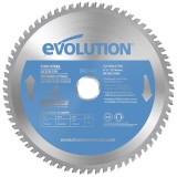Panza circular pentru taiat otel subtire, pentru fierastraie circulare stationare Evolution 210mm, &Oslash;210 x 25.4 mm, 68 de dinti TCT