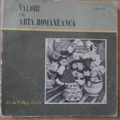VALORI DE ARTA ROMANEASCA. CATALOG, ACHIZITII DIN ULTIMELE DOUA DECENII 1951-1970-V. VASILOVICI