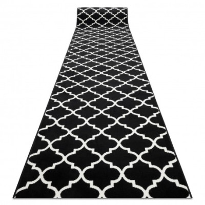 Traversa BCF MORAD Trelis marocani trellis negru / cremă, 100 cm foto