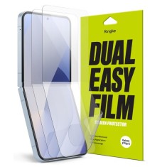 Folie pentru Samsung Galaxy Z Flip6 (set 2) - Ringke Dual Easy Full - Clear foto