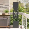 VidaXL Ecran de intimitate pentru grădină Negru 32 x 140 cm 876413