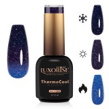 Cumpara ieftin Oja Semipermanenta Termica 3 Culori LUXORISE ThermoCool - Dazzling Siren 10ml